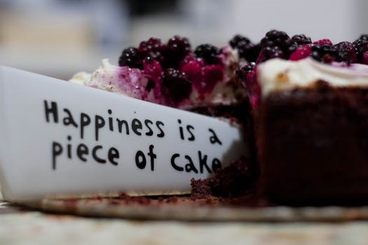 Life is a piece of cake